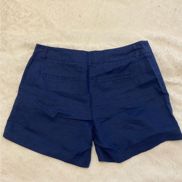 Willi Smith Women Linen Shorts - Picture 2 of 2